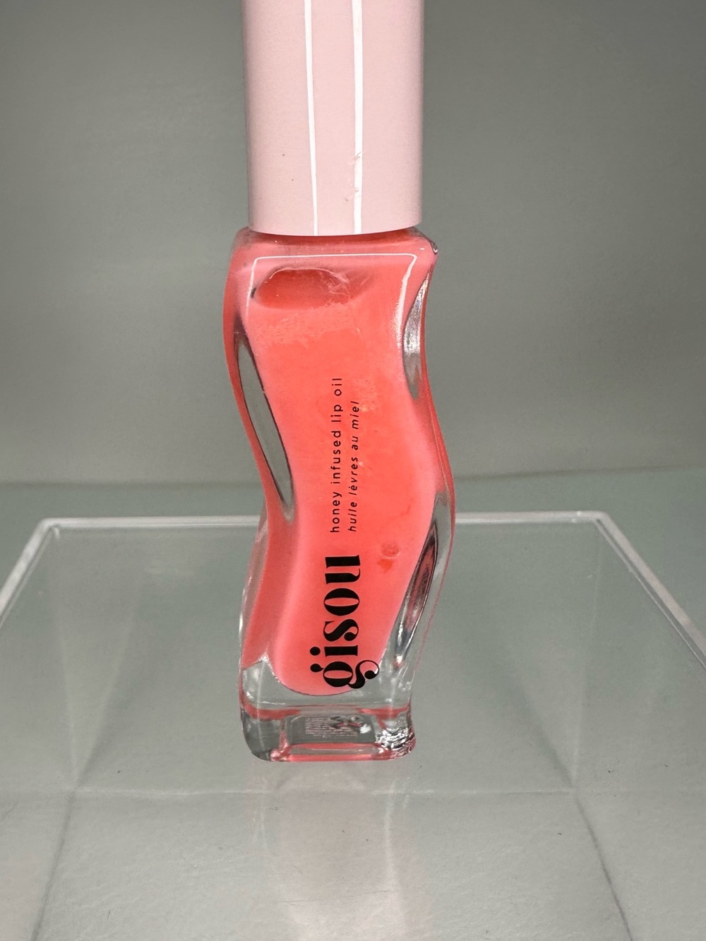 Gisou Honey-Infused Lip Oil — Coral Pink